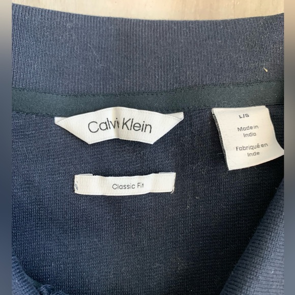 Calvin Klein Men’s Navy Polo - Picture 3 of 3